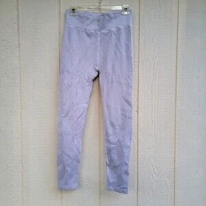 calvin klein performance rib knit leggings womens sz large.